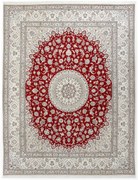 Nain Tappeto 260x200 (Iran) Annodato A Mano
