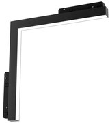 Luce a LED per sistema a binario MAGNETICO TRACK L-DOWN LED/24W/48V 4000K nero