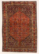 Bidjar Tappeto 170x110 (Iran) Annodato A Mano