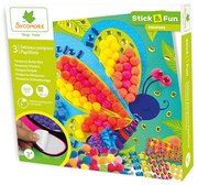 Stick & Fun - Pompon - Farfalle