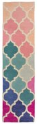 Tappeto in lana rosa 60x230 cm Rosella - Flair Rugs