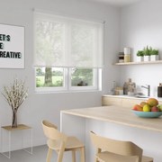 Tenda a rullo filtrante INSPIRE Canberra bianco 200x250 cm