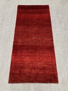 Loribaft Tappeto 200x90 Rosso (Iran) Annodato A Mano