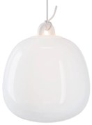 Lodes - Oblò Lampada a Sospensione Small 2700K Silk Bianco/Bianco Lodes