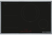 Bosch - Serie 6 PVS845HB1E piano cottura Nero Da incasso 80 cm Piano cottura a induzione 4 Fornello(i)