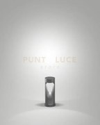 Teo paletto per esterno nero lucido altezza cm.30 a led 13w 3000k 1...