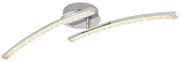 Globo 67169-12IP - Lampadario LED da parete per bagno JULES 2xLED/6W/230V IP44