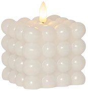 Candela LED a cera bianca Dot, altezza 9,5 cm Flamme - Star Trading