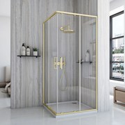 Cabina doccia Rea City 90x90 Gold