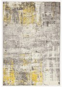 Tappeto Soho 2 Ecru Yellow astratto giallo / dorato, L 170 x L 120 cm