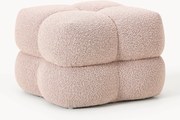 Pouf imbottito in bouclé Ellie