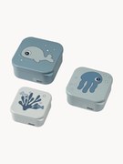 Set di 3 lunch box per bambini Sea Friends