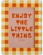 Portafoto 10x15 cm Enjoy Little Thing arancione