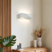 Applique da Parete in Gesso Pitturabile SIGMA MINI E27 da interno