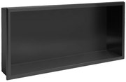 MENSOLA BAGNO 30x60 black matt