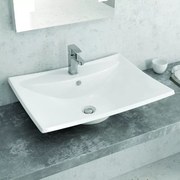 Lavabo da appoggio moderno 60cm linea Litos-T160 - KAMALU