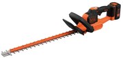 Tagliasiepi a batteria con spazzole al carbonio BLACK + DECKER BCHTS3625L1-QW 2 lame da 55 cm 36 V 1 batteria inclusa con caricatore