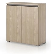 Mobile lavanderia Laundry 2 ante in truciolare olmo P 37 x L 80 x H 102 cm