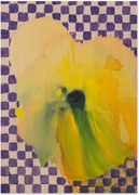 Stampa digitale Flower With Checks 02