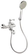 Rubinetto per vasca getto laminare cristallino Lingaa per muro grigio cromato JACUZZI RUBINETTERIA