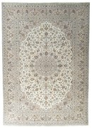 Kashan Tappeto 300 x 410 Beige (Iran) Annodato A Mano