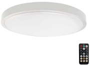 Plafoniera LED bagno con sensore 24W 230V IP44 6500K Ø35 cm + telecomando