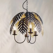 Lucande Aparas lampada a sospensione look foglia, a 1 luce, 50 cm