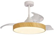 Ventilatore da soffitto Alaska trasparente, D. 50 cm MANTRA