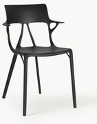 Sedie con braccioli in plastica A. I. 2 pz