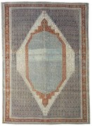 Senneh Tappeto persiano 280x200 (Iran) Annodato A Mano