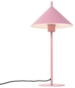 Lampada da tavolo di design rosa - Triangolo