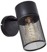 Brilliant - Faretto da parete KAMOLO 1xE27/40W/230V nero