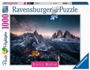 Puzzle Ravensburger 17318 Three Peaks at Lavaredo - Italy 1000 Pezzi