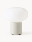 Lampada da tavolo piccola portatile Karl-Johan, luce regolabile