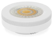 Lampada LED GX53 5W Angolo stretto 38° con chip LED OSRAM Colore Bianco Caldo 3.000K