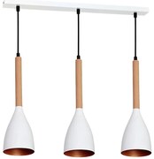 Lampadario a sospensione con filo MUZA 3xE27/60W/230V