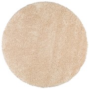 Tappeto beige chiaro , ø 100 cm Aqua Liso - Universal