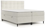 Letto boxspring crema con contenitore 180x200 cm Urbaneo - Maison de Rêve