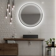 Specchio rotondo con illuminazione LED C5
