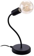 Jupiter 1673 - Lampada da tavolo LUCE 1xE27/60W/230V nero