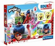 Set di 4 Puzzle Miraculous: Tales of Ladybug  Cat Noir Clementoni Edukit