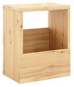 Comodino di colore naturale in pino massiccio Grab It – Karup Design