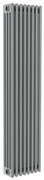 Radiatore acqua calda Comby in acciaio 4 colonne, 8 elementi, interasse 1935 mm, grigio