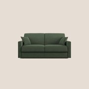 Chris Divano letto in microfibra smacchiabile T11 verde