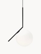 Lampada a sospensione in vetro soffiato IC Lights, alt. 70 cm