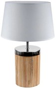 Lampada da tavolo FERNI 1xE27/40W/230V grigio