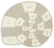 Nautilus Hopscotch Tappeto Clay/Off-White - OYOY Living Design