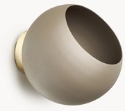 Portavaso da parete in metallo Globe
