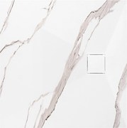 Piatto doccia Magnum CARRARA WHITE 90x90
