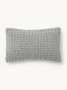 Copricuscino a maglia grossa fatto a mano Adyna